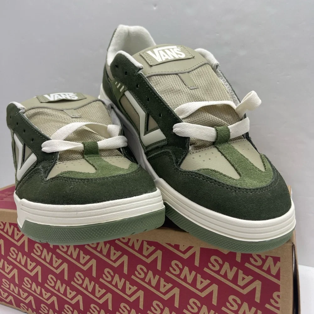 Vans Men’s 10.5 Upland
Green/Multi
VN000D1HBGK Skate Sneakers - Picture 6 of 16